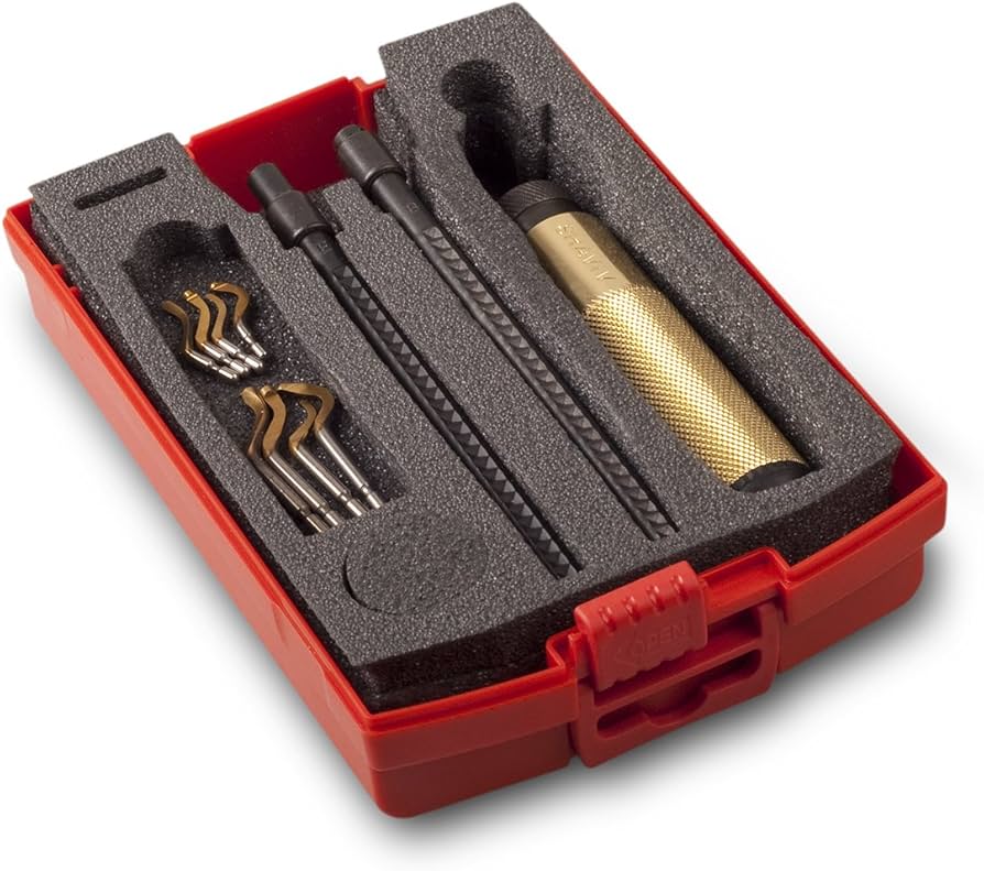 Picture of Vardex Shaviv 154-00045 11PC HSS Hand Deburing Tool Set